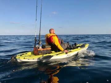 HOBIE MIRAGE PASSPORT 12.0 PEDALLI KANO Sarı