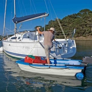 TAHE MARINE SPORTYAK 245 BLUE DINGHY BOAT TEKNE