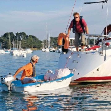 TAHE MARINE SPORTYAK 245 BLUE DINGHY BOAT TEKNE