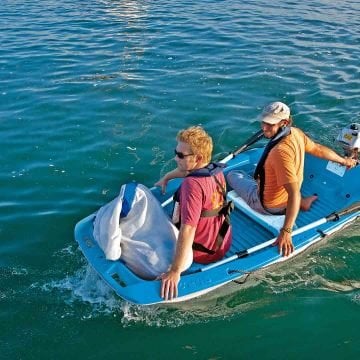 TAHE MARINE SPORTYAK 245 BLUE DINGHY BOAT TEKNE