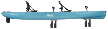 HOBIE MIRAGE COMPASS DUO İKİ KİŞİLİK PEDALLI KANO Mavi