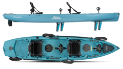 HOBIE MIRAGE COMPASS DUO İKİ KİŞİLİK PEDALLI KANO Mavi