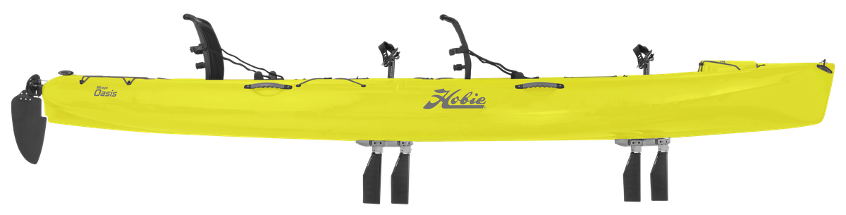 HOBIE MIRAGE OASIS İKİ KİŞİLİK PEDALLI KANO Sarı