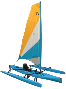 HOBIE MIRAGE ADVENTURE ISLAND TEK KİŞİLİK PEDALLI YELKENLİ KANO