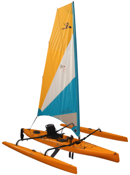 HOBIE MIRAGE ADVENTURE ISLAND TEK KİŞİLİK PEDALLI YELKENLİ KANO