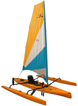 HOBIE MIRAGE ADVENTURE ISLAND TEK KİŞİLİK PEDALLI YELKENLİ KANO