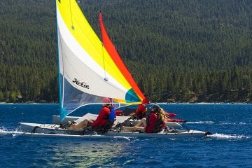 HOBIE MIRAGE TANDEM ISLAND İKİ KİŞİLİK PEDALLI YELKENLİ KANO
