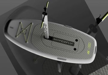 AUDI  HYPERFLY E-FOIL & REMOTE CONTROLLER ŞARJLI KANATLI ELEKTİRİKLİ GİDONLU ŞİŞME FOIL BOARD