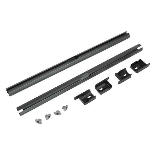 HOBIE H-RAIL WITH INTEGRATED PATENTED RAM® HAND-TRACK™