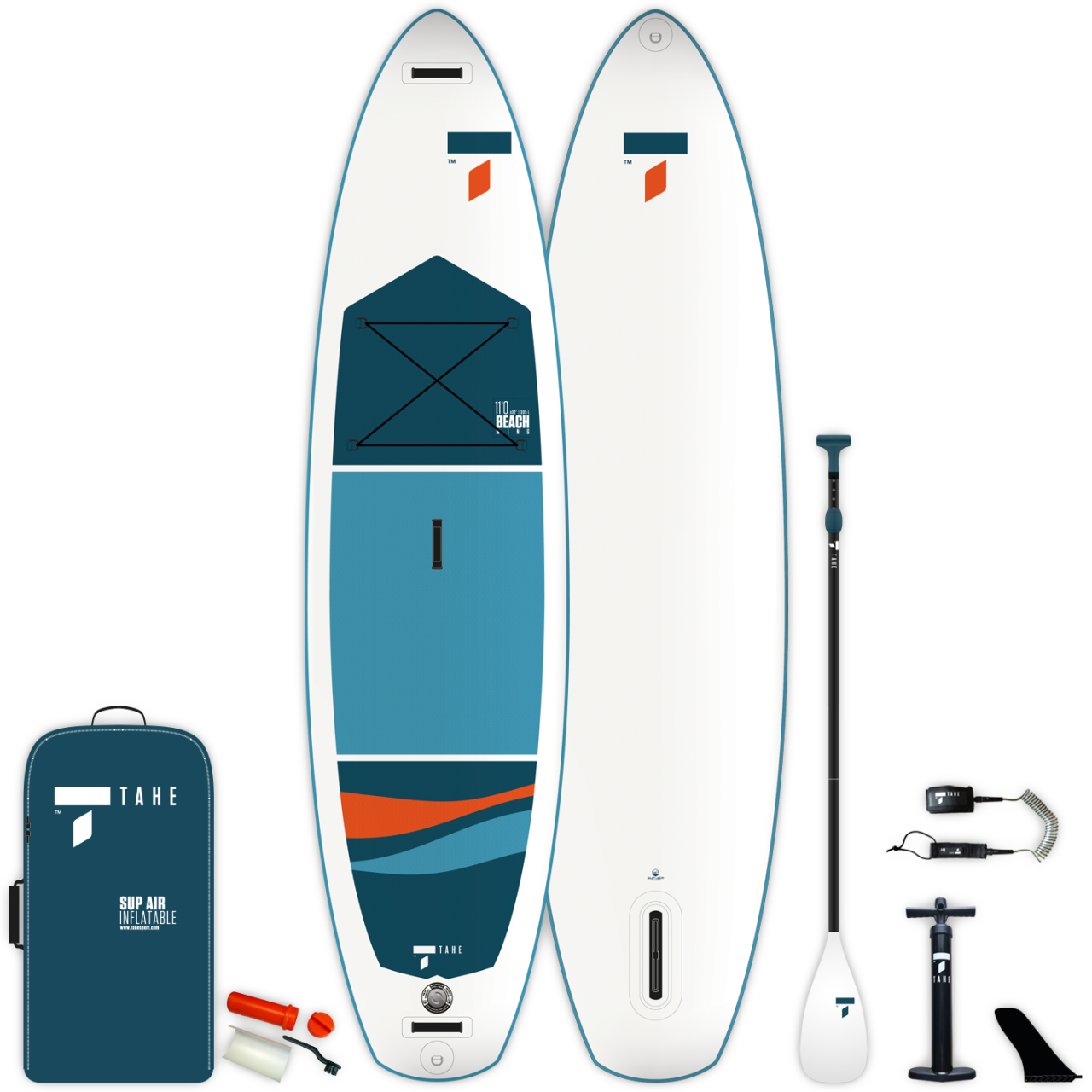 TAHE MARINE 11'0 BEACH WING ŞİŞME SUP KÜREK SÖRFÜ SETİ