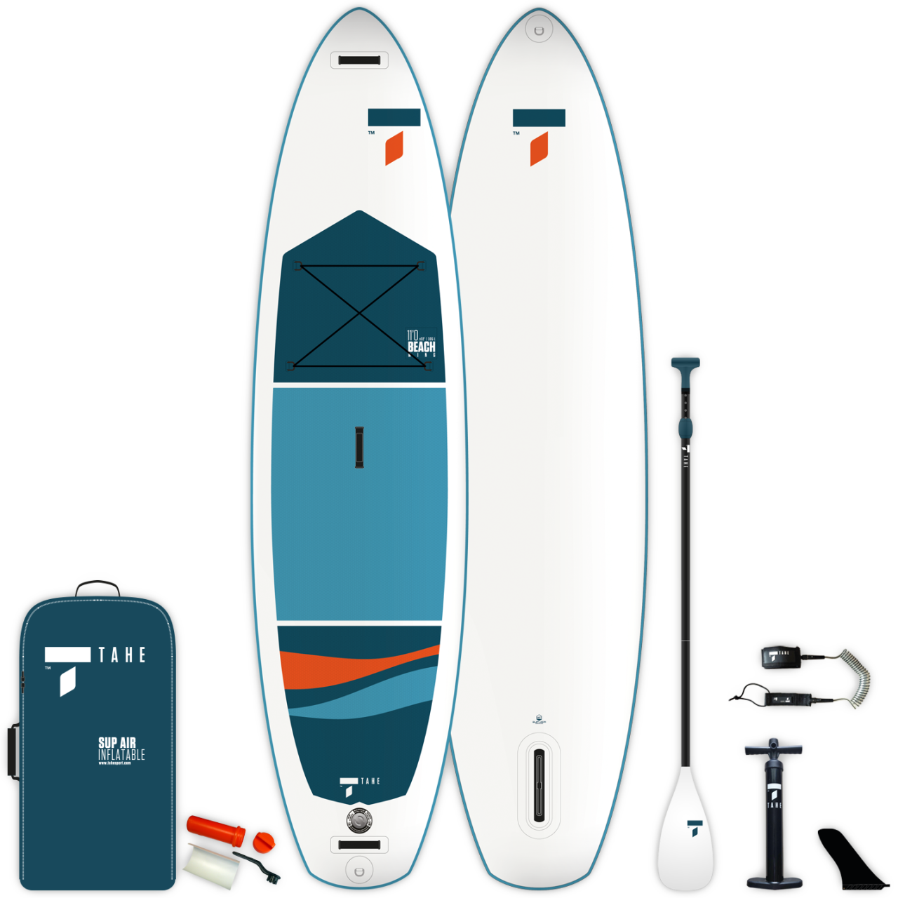 TAHE MARINE 11'0 BEACH WING ŞİŞME SUP KÜREK SÖRFÜ SETİ