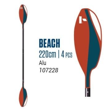 TAHE MARINE BEACH ALU 4 PSC KAYAK PADDLE 220 CM KANO KÜREĞİ 4 PARÇA
