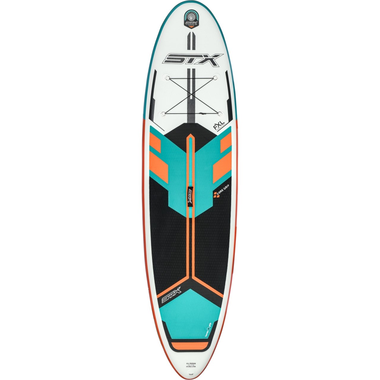 STX FREERIDE 10'6 ŞİŞME SUP KÜREK SÖRFÜ SETİ Turkuaz-Mavi