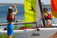 HOBIE CAT GETAWAY YELKENLİ SPORTİF KATAMARAN