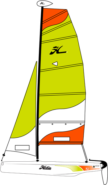 HOBIE T2 YELKENLİ SPORTİF KATAMARAN