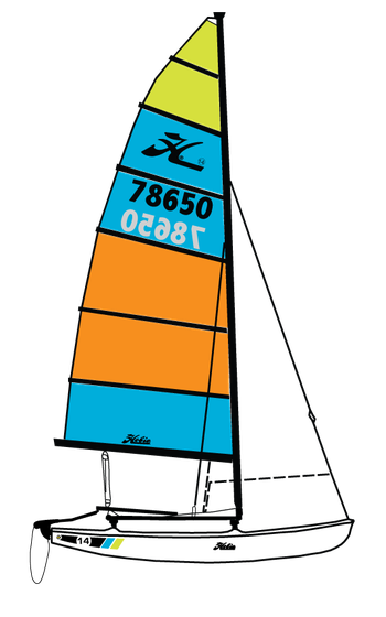 HOBIE 14 YELKENLİ SPORTİF KATAMARAN