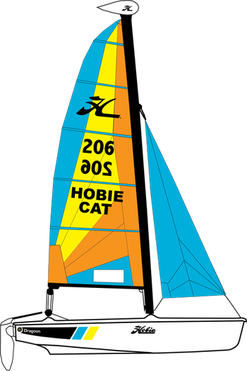HOBIE DRAGOON YELKENLİ SPORTİF KATAMARAN