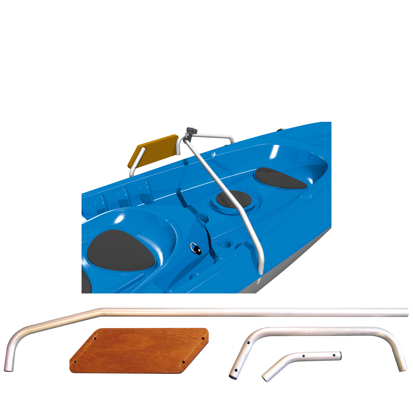TAHE MARINE MOTOR SUPPORT KANOLAR İÇİN MOTOR BAĞLAMA KİTİ