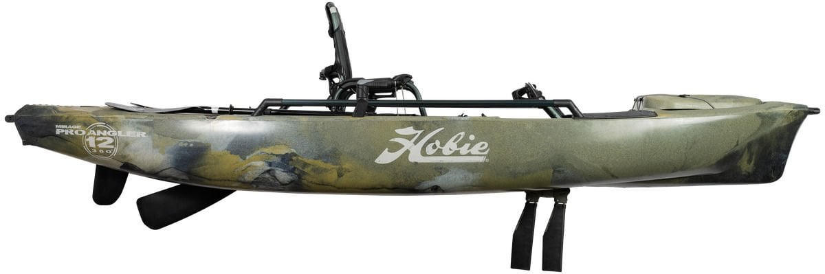 HOBIE MIRAGE PRO ANGLER 12 360XR PEDALLI BALIKÇI KANOSU Green Camo