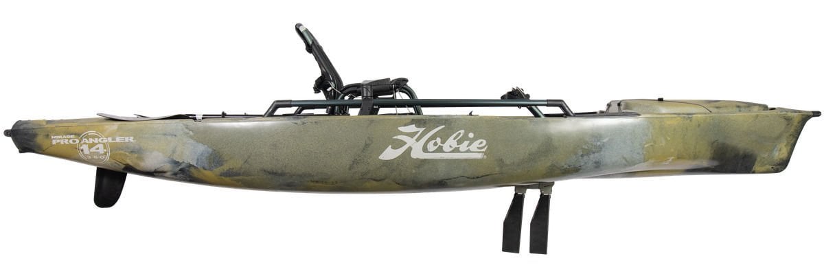 HOBIE MIRAGE PRO ANGLER 14 360XR PEDALLI BALIKÇI KANOSU Green Camo
