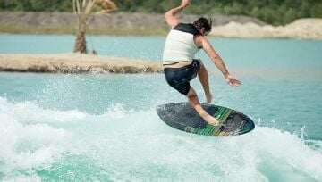 RONIX MODELLO SKIMMER 4'10 WAKESURF KAYAK BORDU