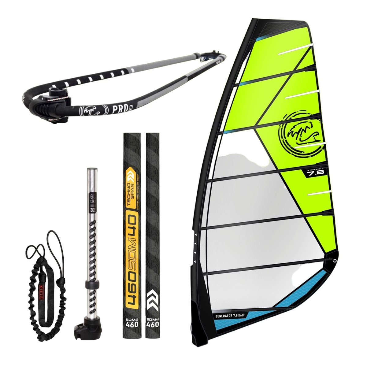 TIKI GENERATOR 7.2m²  MONOFILM YELKEN SET