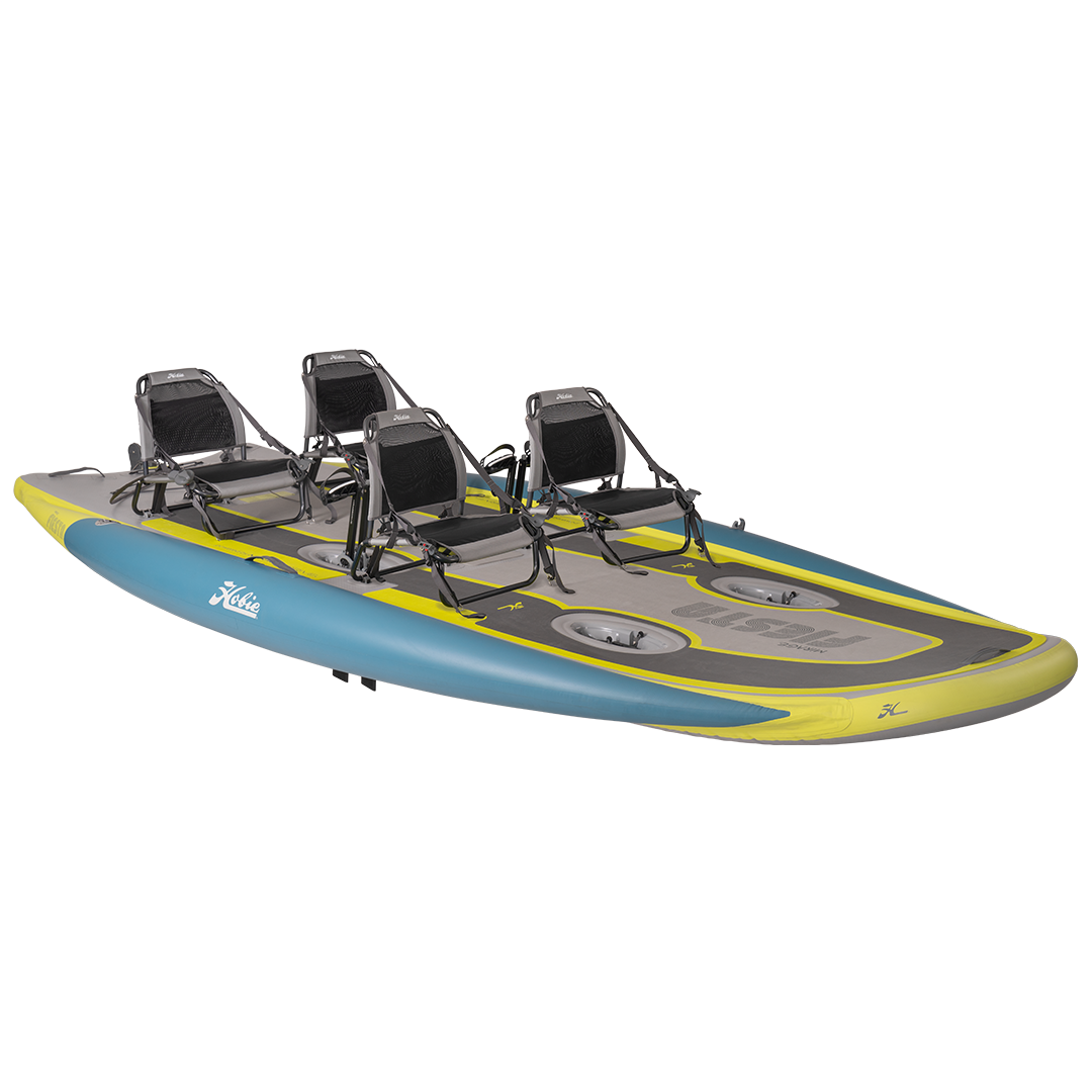 HOBIE MIRAGE iTREK FIESTA 4 KİŞİLİK ŞİŞME PEDALLI KANO