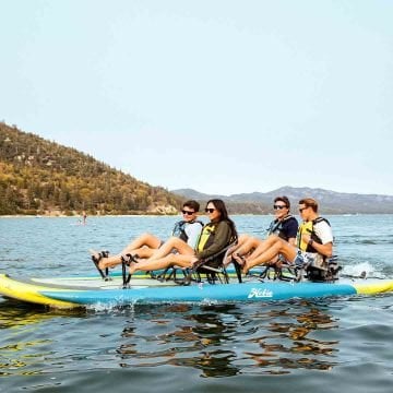 HOBIE MIRAGE iTREK FIESTA 4 KİŞİLİK ŞİŞME PEDALLI KANO