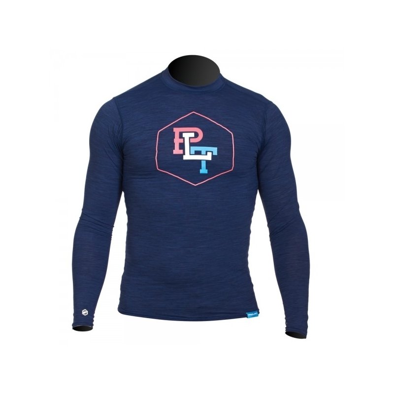 PROLIMIT RASHGUARD PLT LOGO KOYU MAVİ 50 UV KORUYUCU LİKRA S