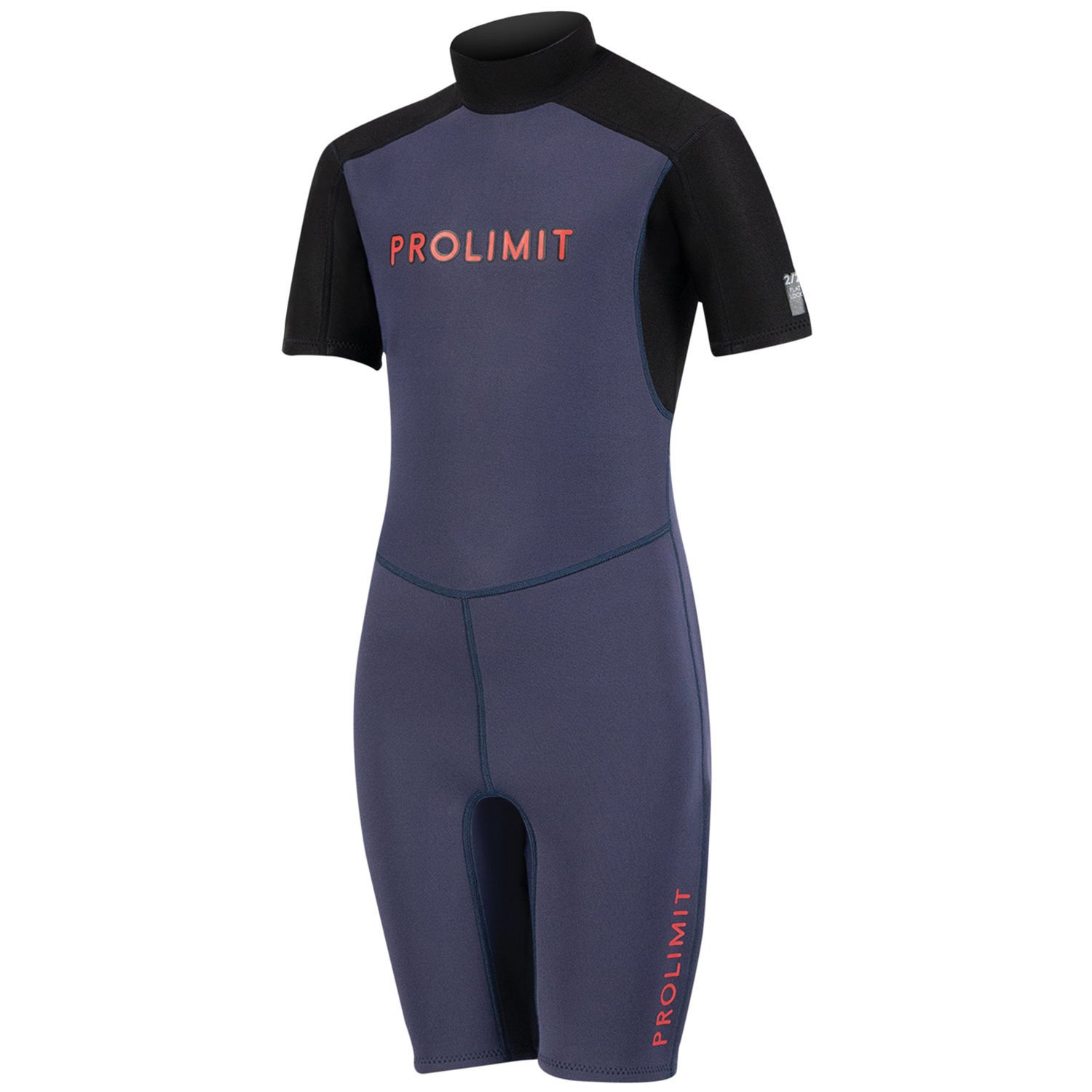 PROLIMIT GROMMET SHORTY V-BACKZİP 2/2 DL FL BLUE/RED NEOPREN ELBİSE