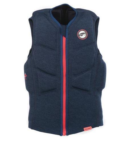 PROLIMIT STRETCH VEST HALF PADDED FZ MAVİ/KIRMIZI YÜZDÜRME YARDIMCISI YELEK