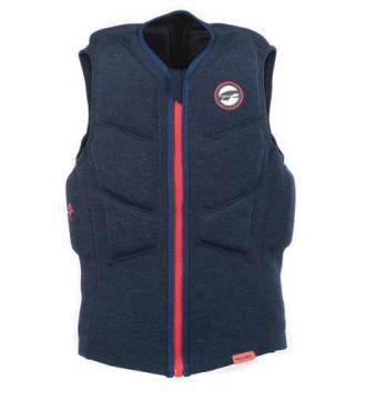 PROLIMIT STRETCH VEST HALF PADDED FZ MAVİ/KIRMIZI YÜZDÜRME YARDIMCISI YELEK