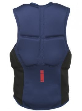 PROLIMIT SLIDER IMPACT VEST HALF PADDED FZ MAVİ/KIRMIZI CAN YELEĞİ