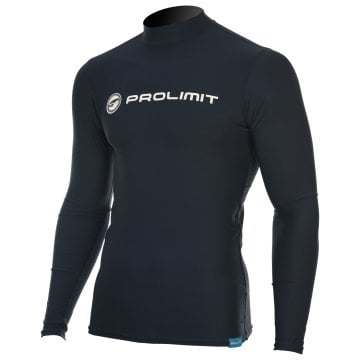 PROLIMIT RASHGUARD SILK LOGO SİYAH 50 UV KORUYUCU LİKRA