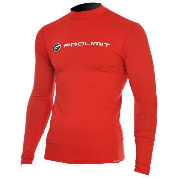 PROLIMIT RASHGUARD SILK LOGO KIRMIZI 50 UV KORUYUCULU LİKRA