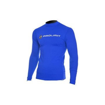 PROLIMIT ÇOCUK RASHGUARD LOGO MAVİ 50 UV KORUYUCULU LİKRA
