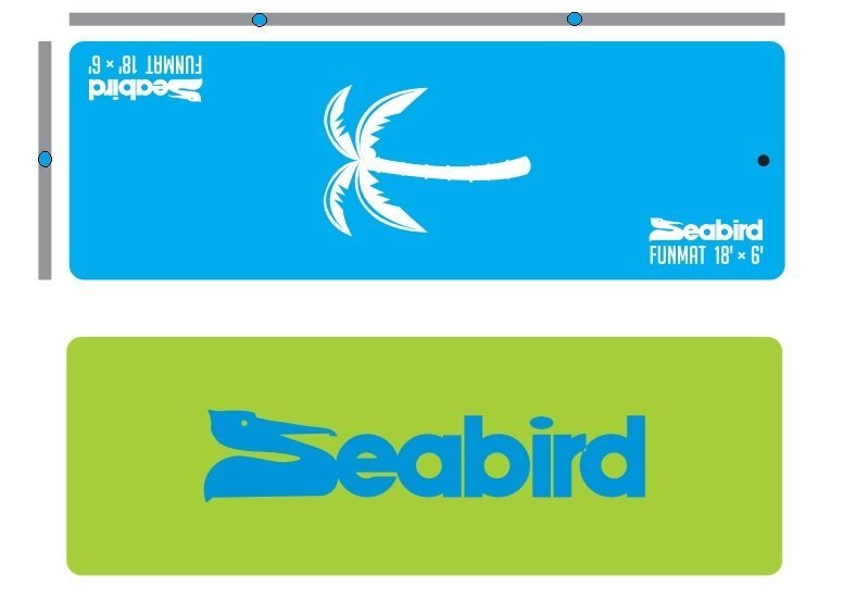 SEABIRD FUN MAT  548 x 182 YAT PLATFORMU