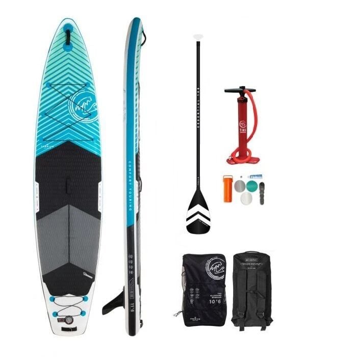 TIKI COMFORT TOURING 11'6'' SUP BLUE ŞİŞME KÜREK SÖRFÜ BORDU